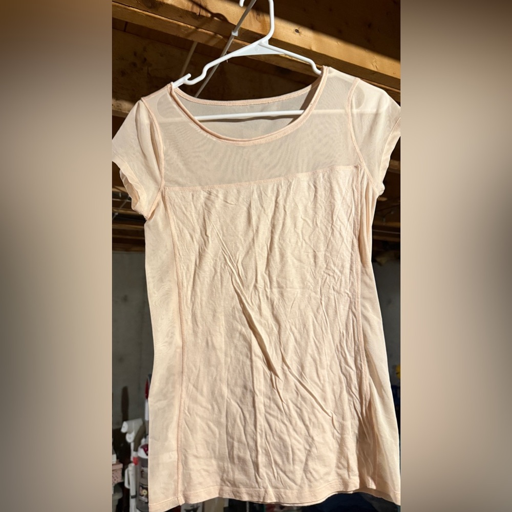 Express White Fitted Short Sleeve T-Shirt